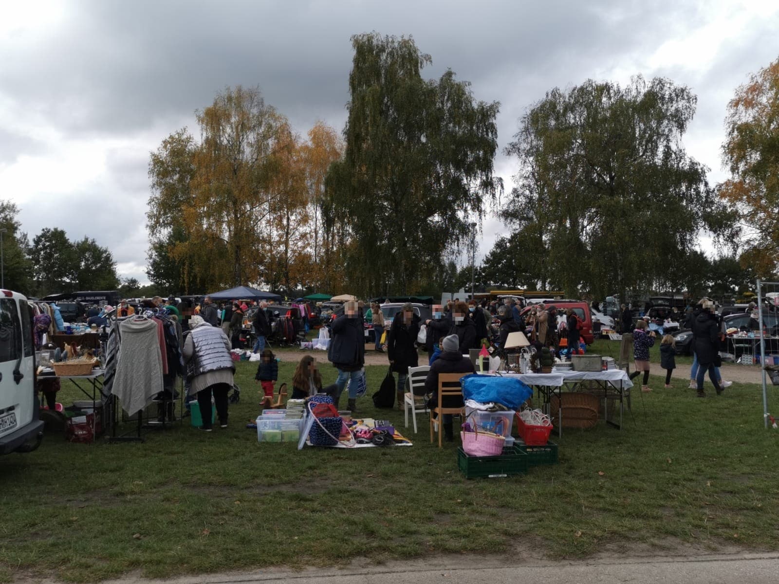 Flohmarkt Bardowick – Stände im Freien